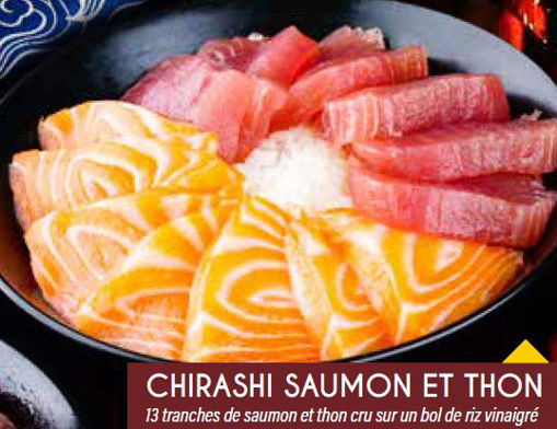 Picture of CHIRASHI SAUMON ET THON